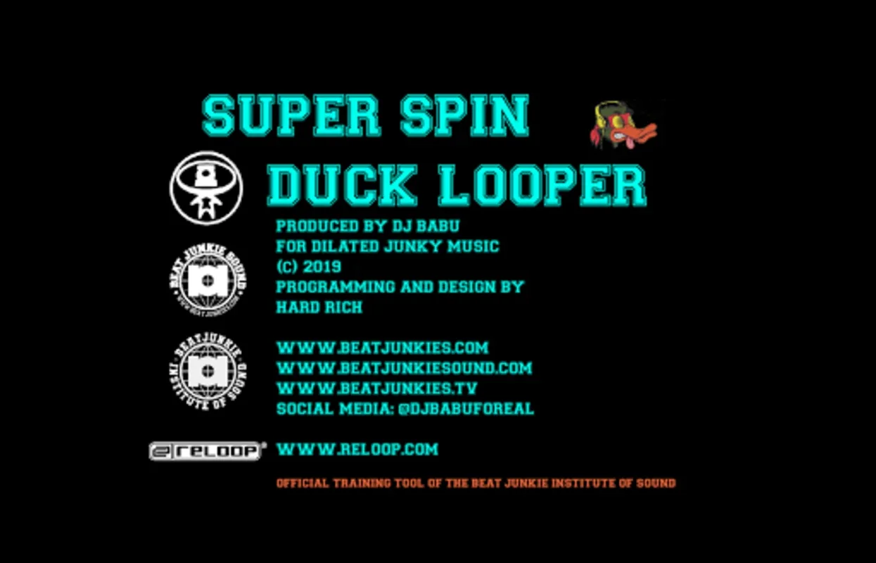 DJ Babu Presents: Super SPiN Duck Looper for Android - Unleash Your Creativity