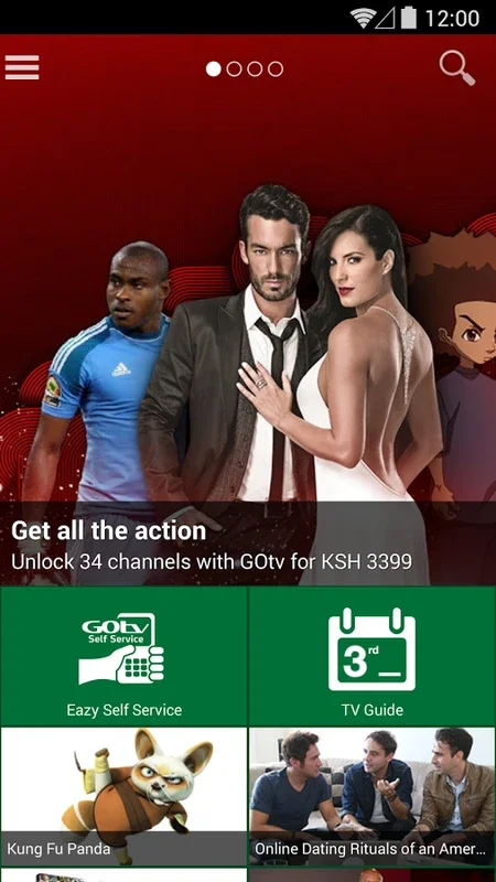 GOtv for Android: Schedule Your Favorite Shows