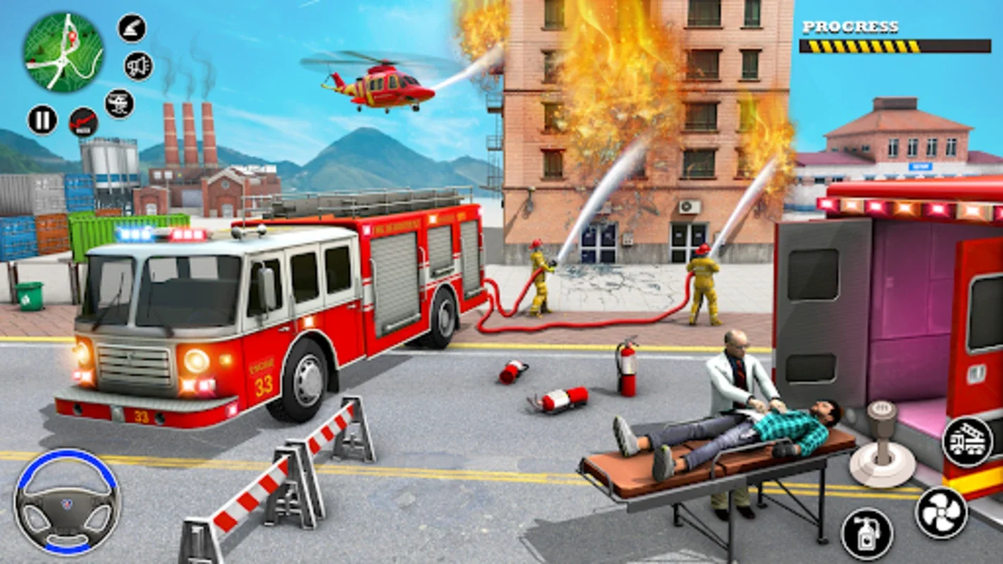 Rescue Fire Truck Simulator 3D for Android: Immersive Firefighting