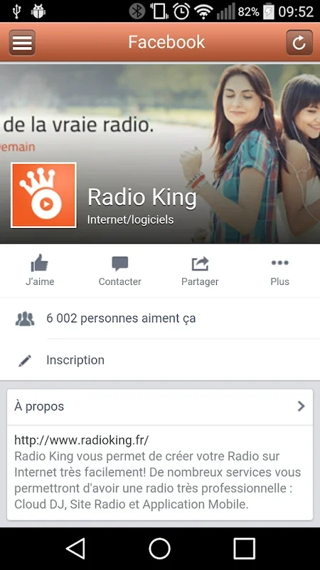 Radio King for Android - Uninterrupted Live Radio