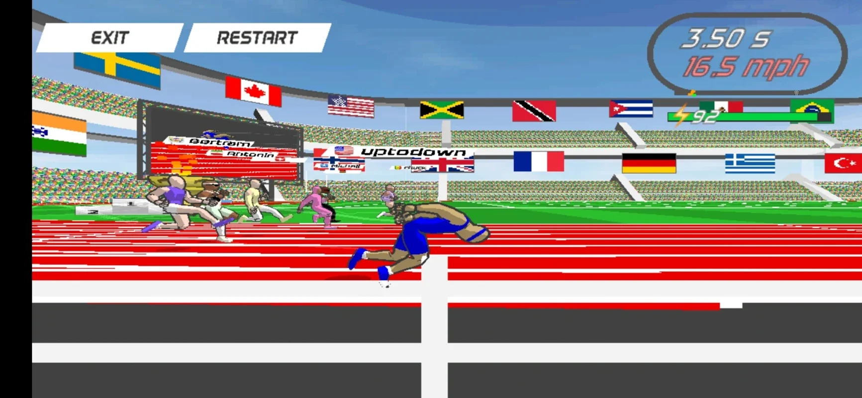 Speed Stars for Android - Compete and Reach the Finish Line