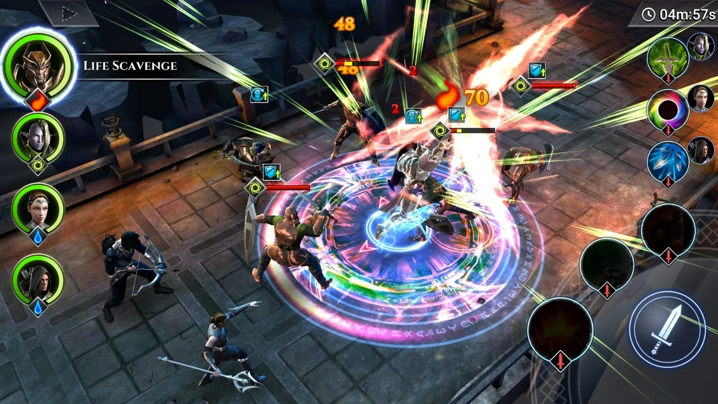 Lineage II: Dark Legacy for Android - Engaging RPG Experience