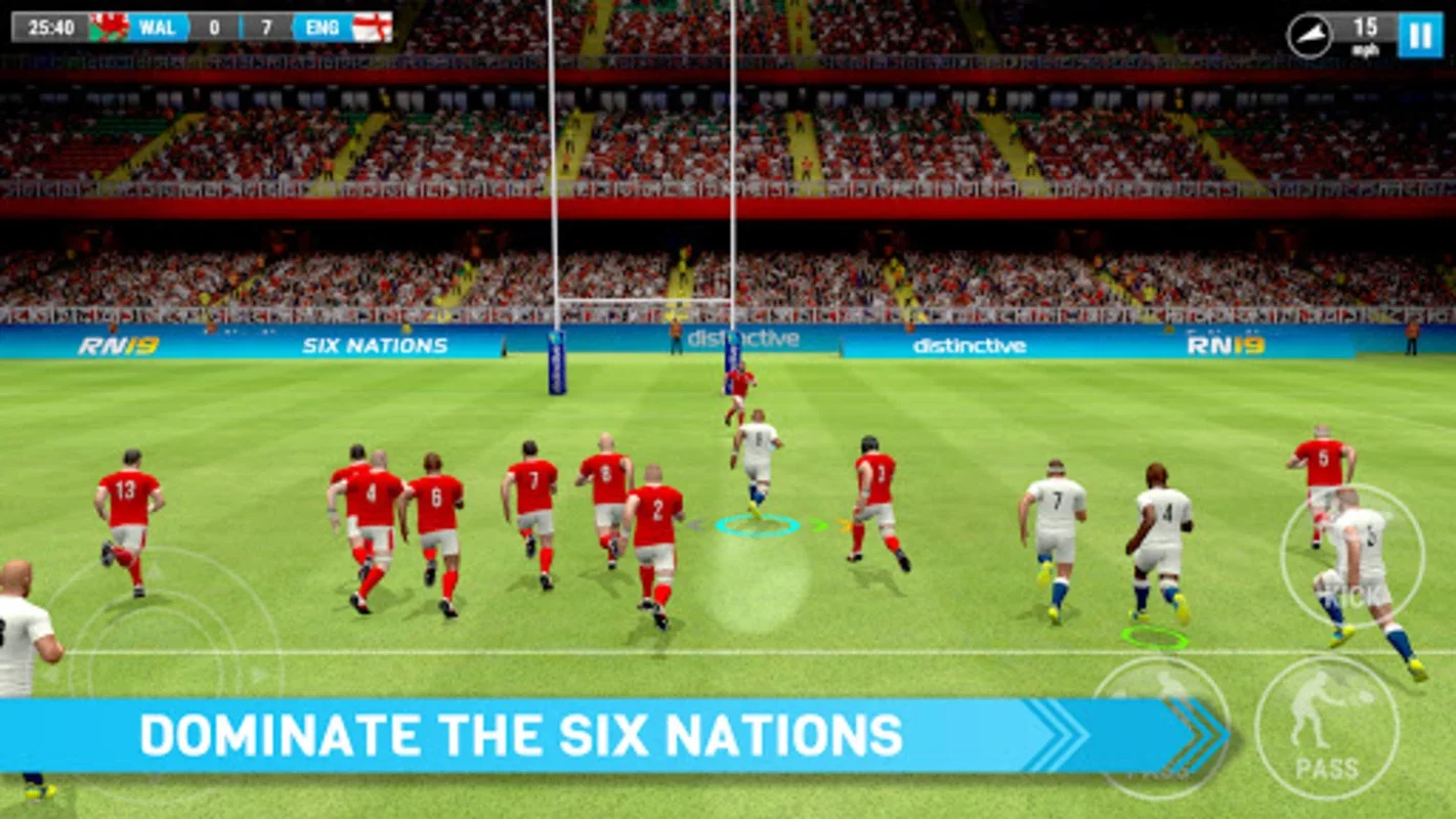 Rugby Nations 19 for Android: Immersive Rugby Experience