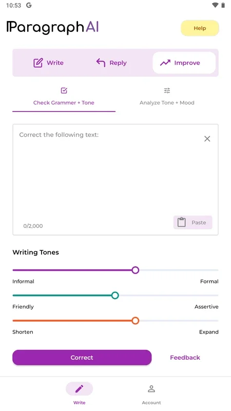 ParagraphAI for Android - Unlock Writing Potential