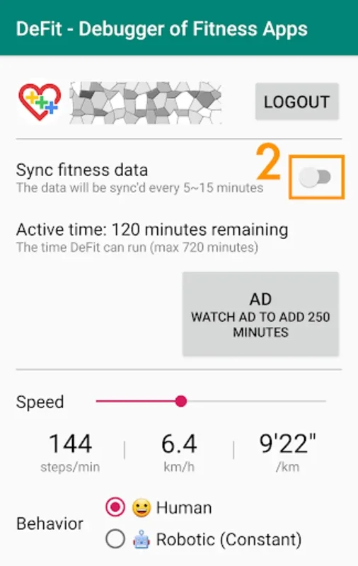 DeFit for Android: Streamline Fitness Activity Tracking