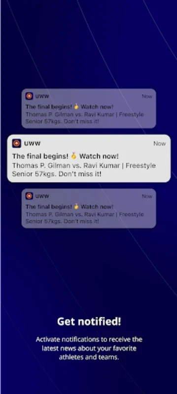 UWW for Android - Stay Connected to Wrestling