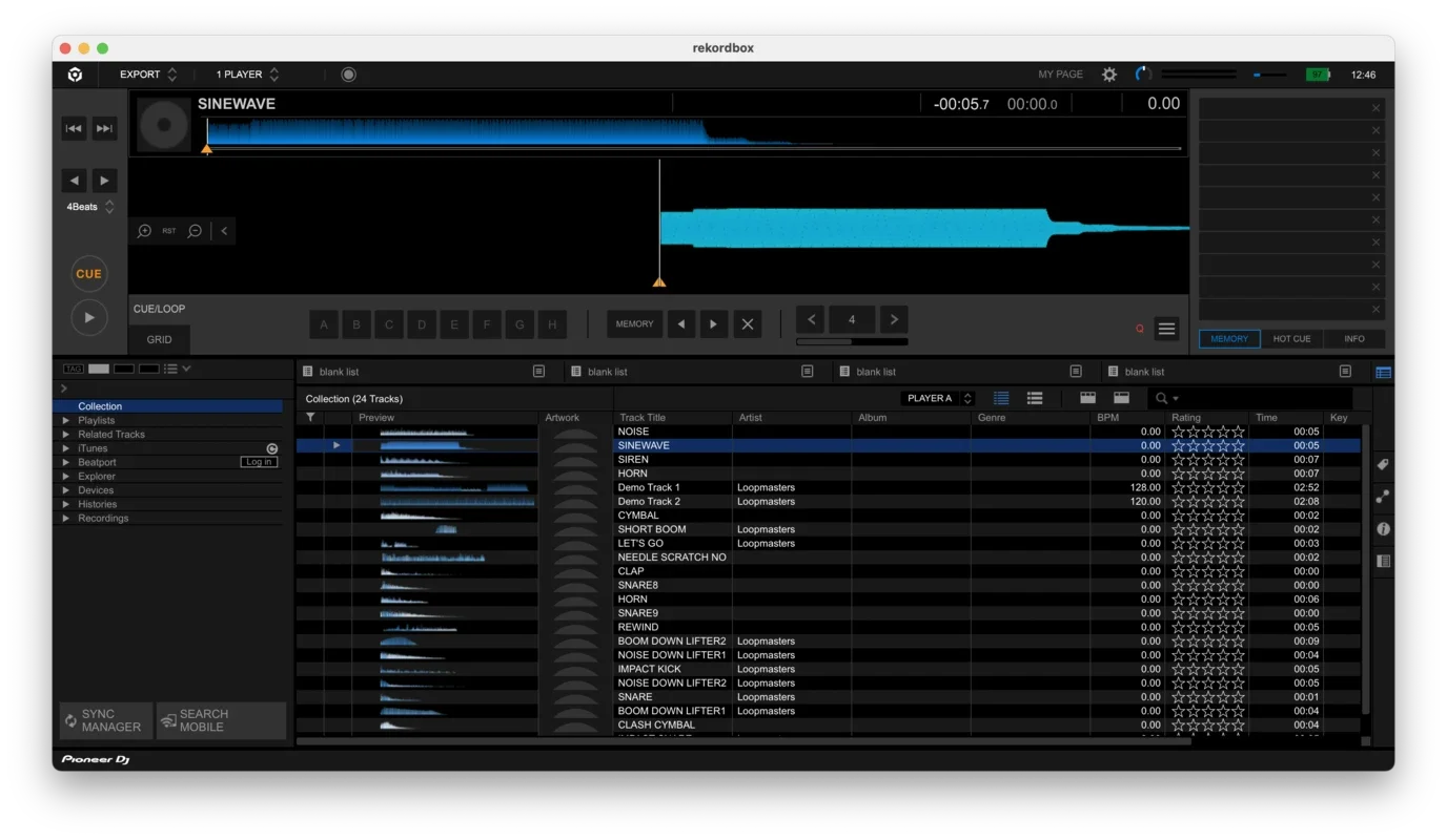 rekordbox for Mac - Empowering DJs with Advanced Mixing