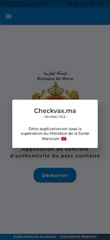 Checkvax.ma for Android - Verify Moroccan Health Pass