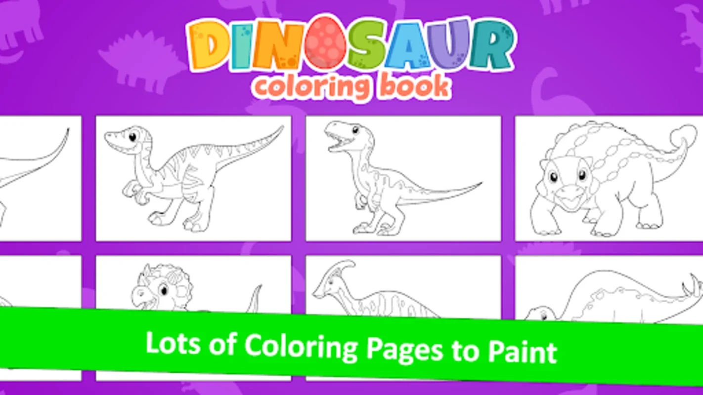 Dinosaur: Color Games for Kids for Android - Engaging & Educational