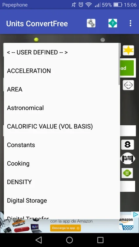 Unit Conversions Eng Free for Android - Efficient Converter