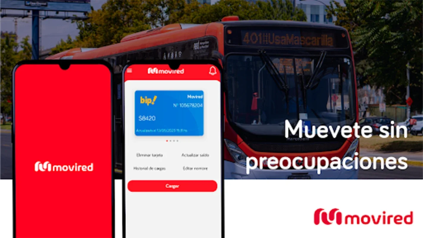 Movired for Android - Simplify Transport Card Management