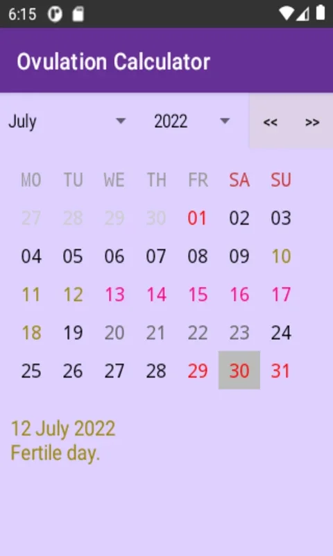 Ovulation Calculator for Android: Track Your Fertility