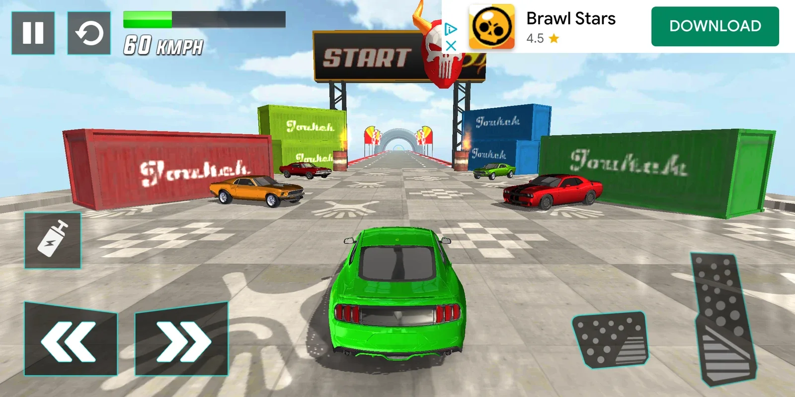 Muscle Car Stunts for Android - Thrilling Stunts on Your Mobile