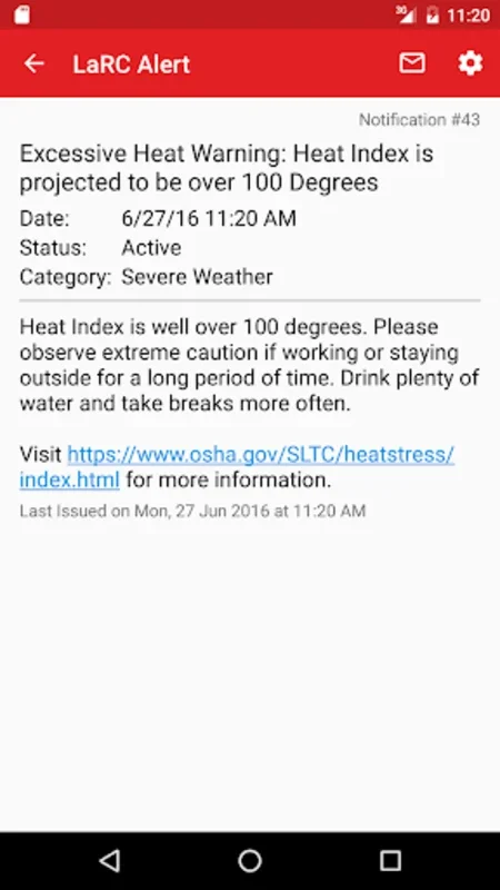 LaRC Alerts for Android: Stay Informed at Langley Research Center