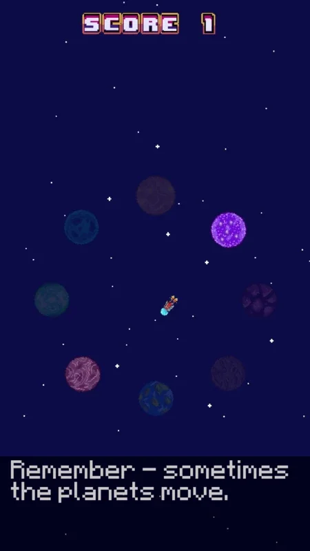 Jump, Astronaut! for Android - Train Your Reaction Skills