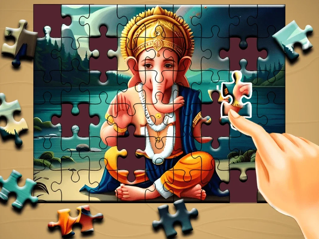 Ganesha Jigsaw for Android - Engaging Puzzle Game