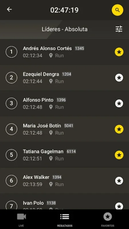 SPORTCHIP LIVE for Android - Enhanced Race Spectator App