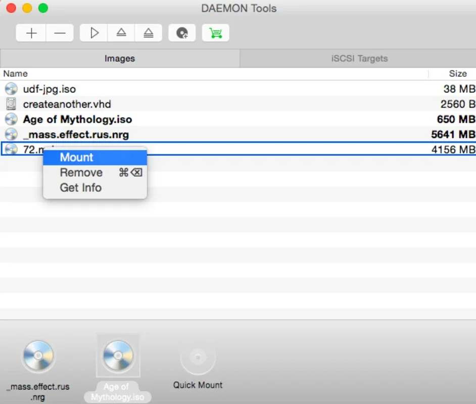 DAEMON Tools for Mac - Access Digital Media Easily