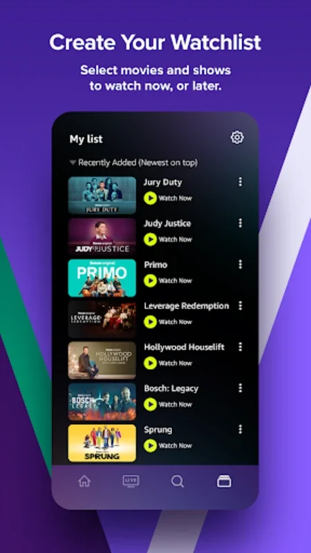 Amazon Freevee for Android - Stream On-Demand Entertainment