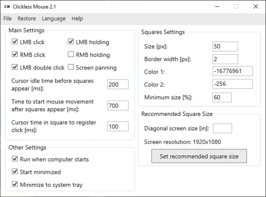 Clickless Mouse for Windows - No Downloading Required