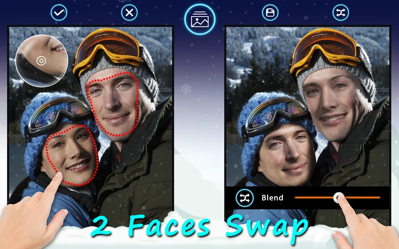 2 Faces Swap for Android - Fun Face Swapping App