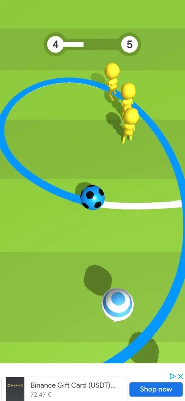 Fun Football for Android - Score and Avoid Obstacles