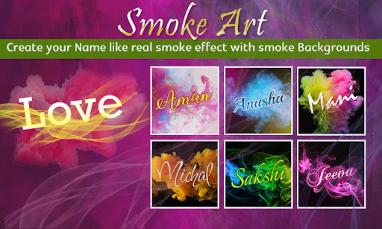 Name Art Photo Editing App for Android - Download the APK from AppHuts