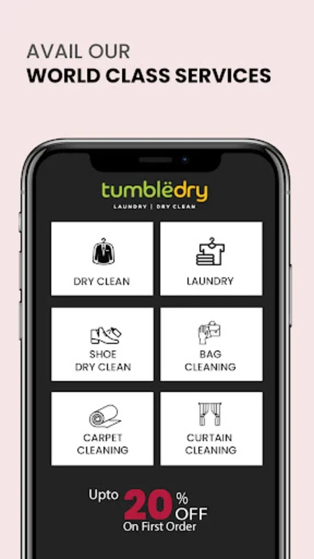 Tumbledry for Android - Efficient Laundry and Dry Cleaning App