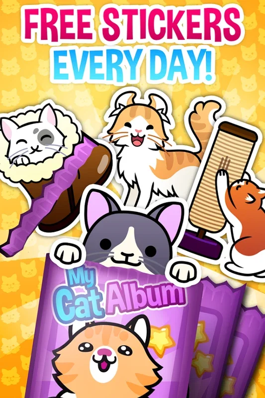 My Cat Album for Android - Engaging Virtual Sticker Fun