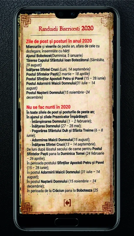 Îndrumar și Calendar Creștin Ortodox for Android - Spiritual Guidance