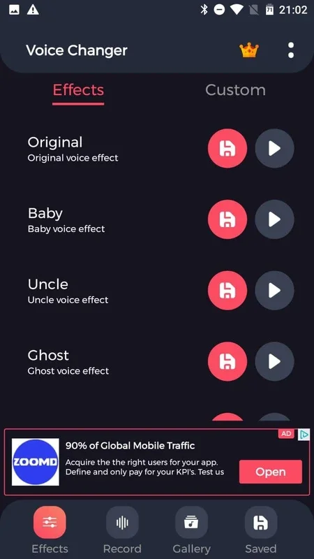 Voice Changer with Effects (Eagle Apps) for Android - No Download Needed