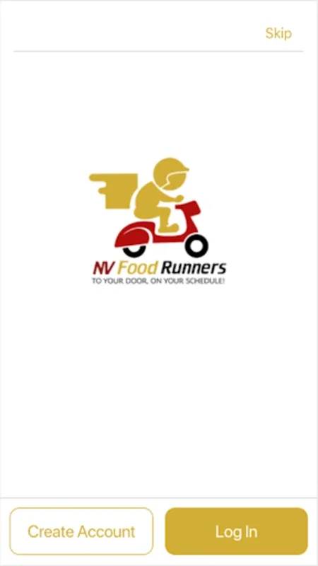 NV Food Runners for Android - Premium Food Delivery