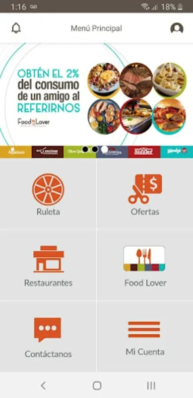 Food Lover for Android - Earn Rewards at Top Restaurants