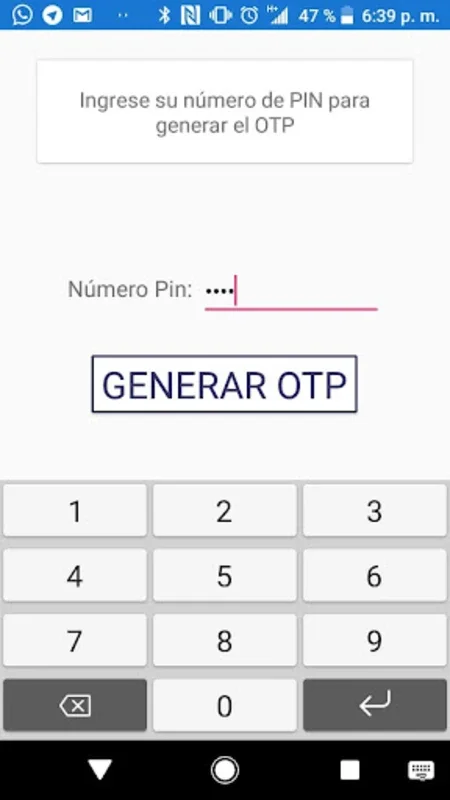 OTP Coopebanpo for Android - Secure Online Transactions