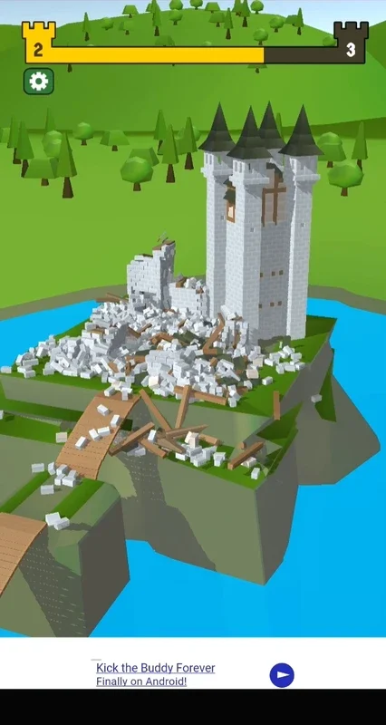 Castle Wreck for Android: Thrilling Castle Destruction