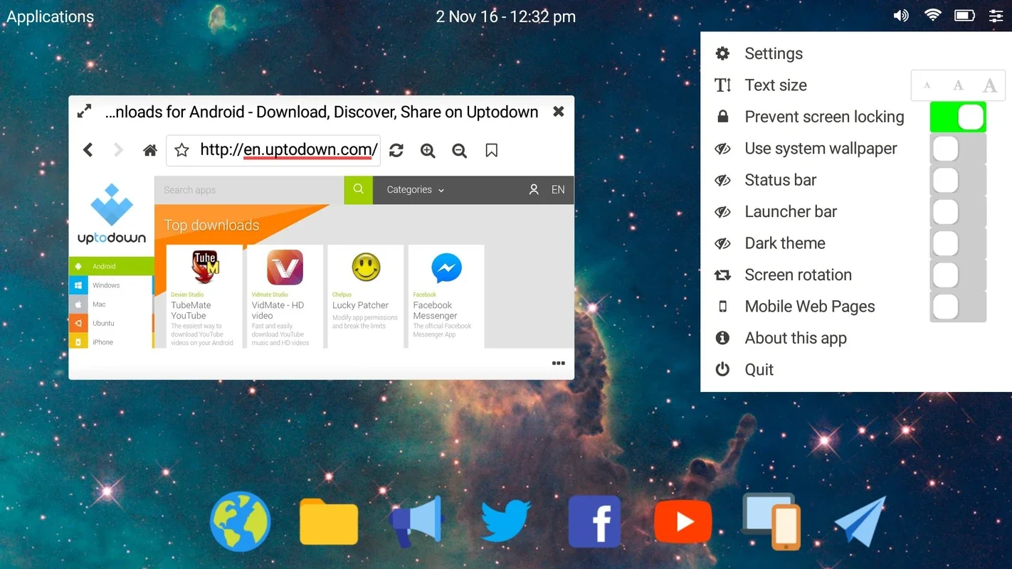 Leena Desktop UI: Android's Powerful Desktop-like Launcher