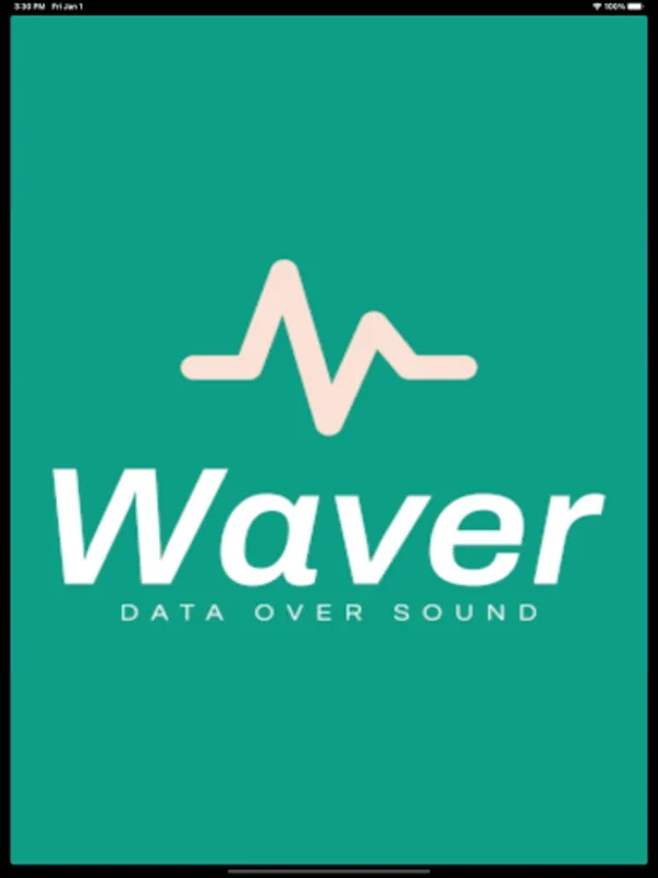 Waver for Android - Secure Offline Communication via Sound Waves