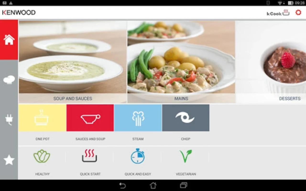 Kenwood International Recipe for Android: Explore Global Cuisine