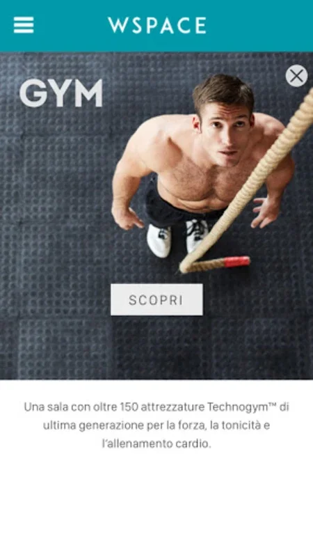 WSpace for Android - Manage Fitness at Villa Camilla Bari