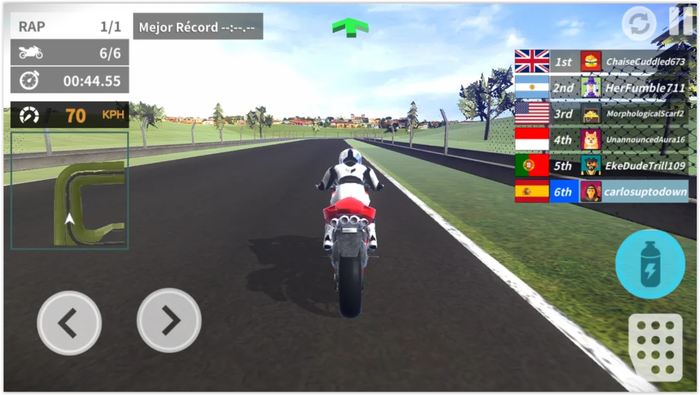 Speed Racer for Android - Thrilling Motorbike Races