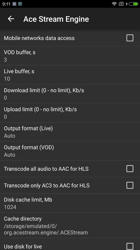 Ace Stream Media (Android TV) - Android Streaming App