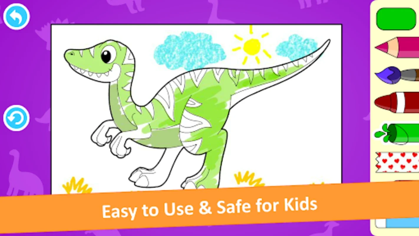 Dinosaur: Color Games for Kids for Android - Engaging & Educational