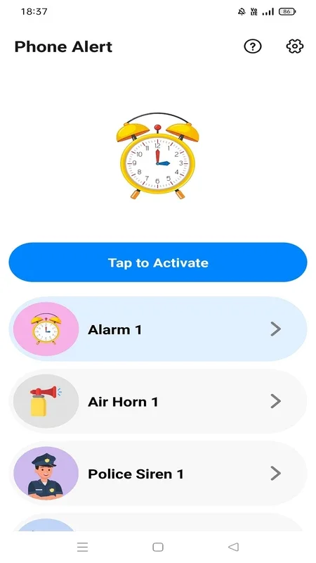 Phone Touch Alarm for Android - Secure Your Phone Now