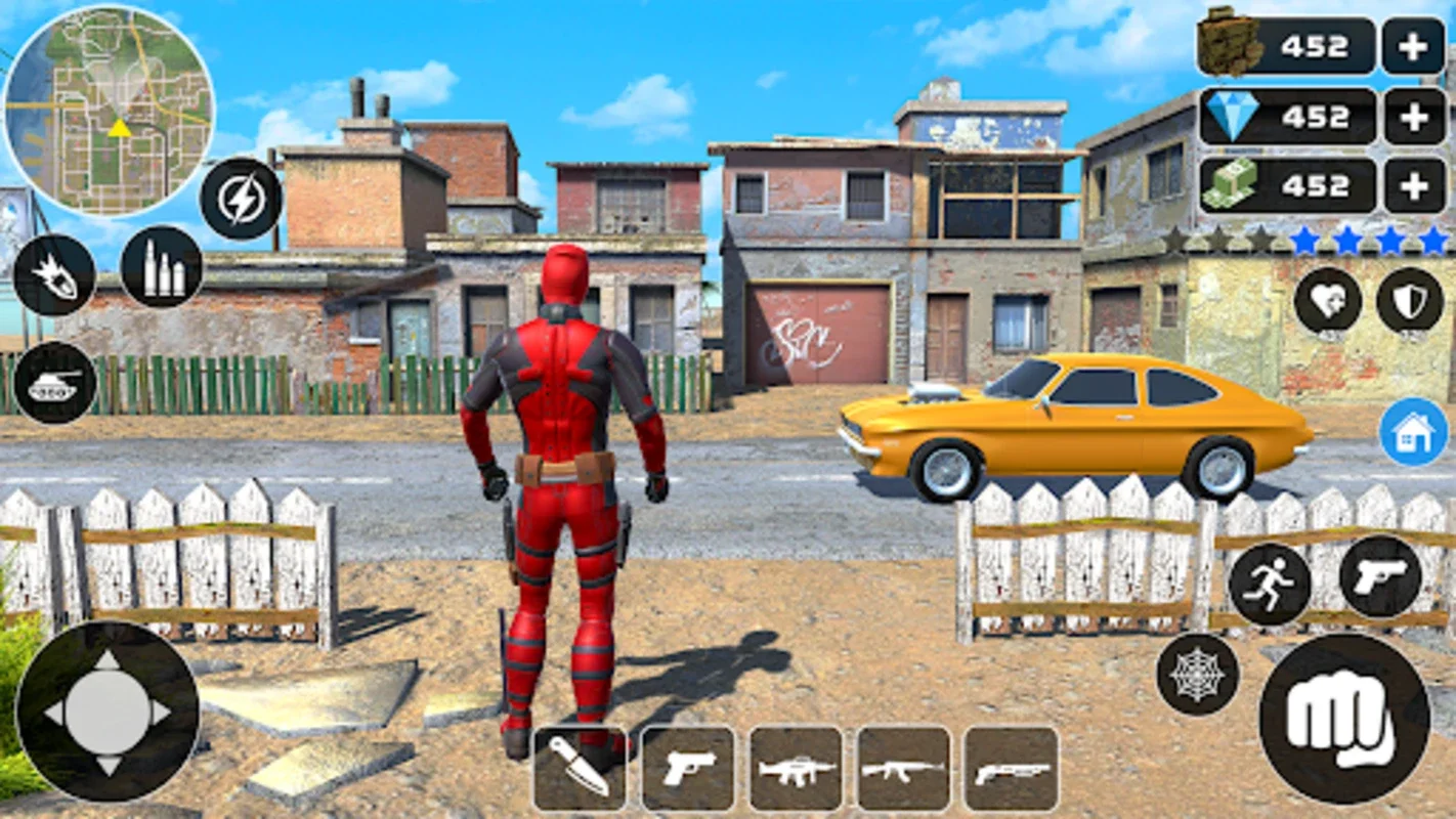 Spider Rope Miami Hero Man for Android - Free Offline Action in Vice Town