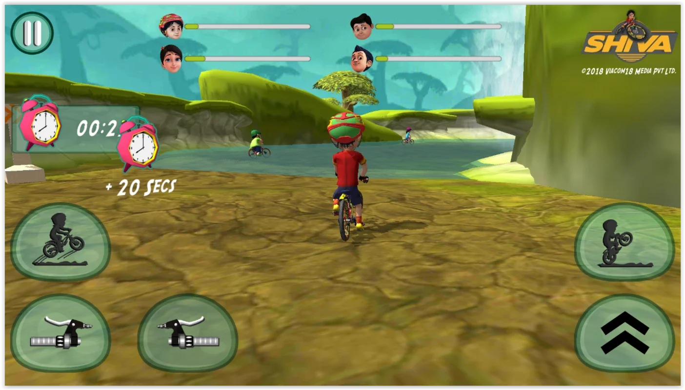 Shiva Bicycle Racing for Android - Thrilling Races for Kids