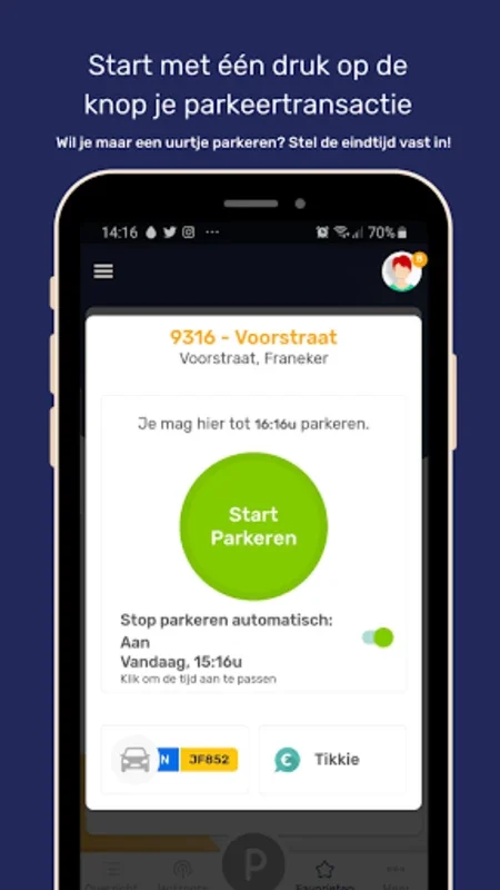 TanQyou Park for Android: Convenient Parking with Pay-for-Actual-Time