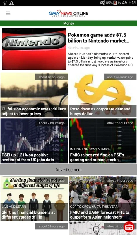 GMA News for Android - Comprehensive News Source