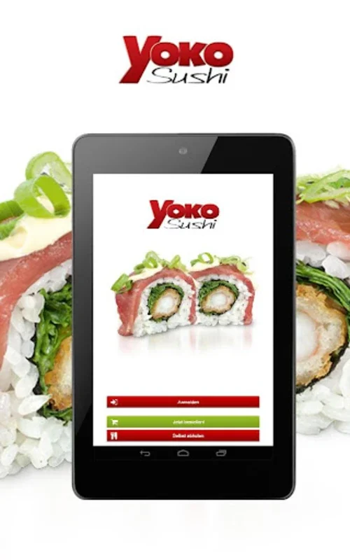 Yoko Sushi for Android - Fast Sushi Delivery