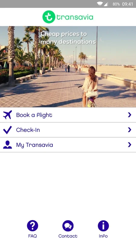 Transavia for Android - Streamlined Travel App