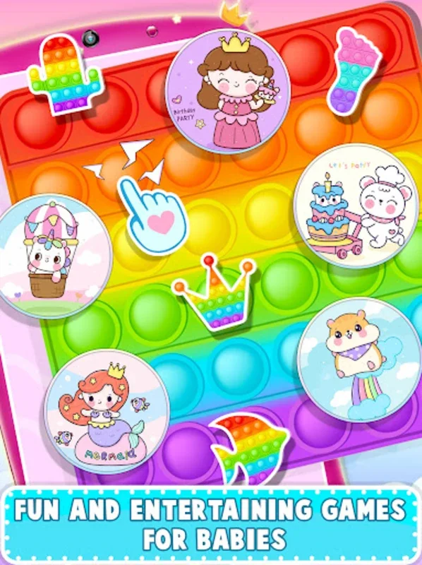 Princess Baby Phone - Kids & Toddlers Play Phone for Android: Learning and Fun